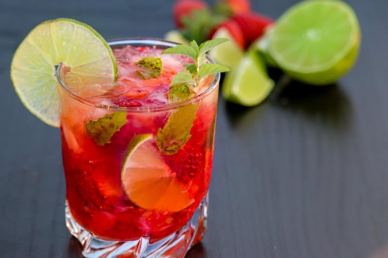 Minty Mojito Mocktail